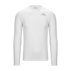 Koszulka z długim rękawem Kappa Vurbat. Białe bielizna termoaktywna męska Kappa, bez ramiączek, na fitness i siłownię. Za 195.00 zł.