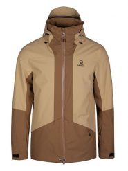 Halti Kurtka narciarska "Planker DX" w kolorze jasnobrązowym rozmiar: S. Brązowe kurtki narciarskie i snowboardowe damskie Halti, m, bez wzorów, bez kaptura. Za 365.48 zł.