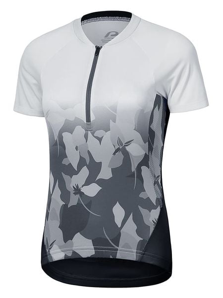 Protective Koszulka kolarska "Free Bird" w kolorze antracytowo-białym rozmiar: 42. Białe bluzki sportowe damskie Protective, z materiału, bez kołnierzyka, bez ramiączek. Za 92.95 zł.