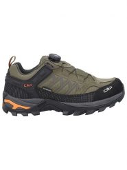 CMP Buty trekkingowe "Rigel Low" w kolorze khaki rozmiar: 42. Brązowe buty trekkingowe męskie CMP, z materiału, bez zapięcia, outdoorowe. Za 313.16 zł.