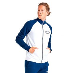 Bluza z bawełna z zamek błyskawiczny na siłownia. Białe bluzy bez kaptura męskie LEONE 1947 APPAREL, xl, z bawełny. W wyprzedaży za 212.61 zł.