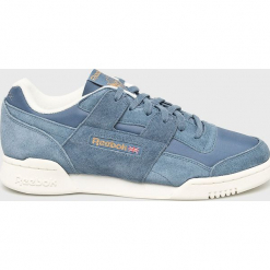 Reebok Classic - Buty. Niebieskie buty sportowe na co dzień damskie Reebok Classic, bez wzorów, z gumy, reebok classic. W wyprzedaży za 349.90 zł.