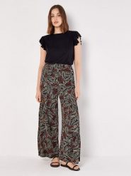 Apricot Koszulka w kolorze czarnym rozmiar: S. Czarne bluzki damskie Apricot, s, bez wzorów, bez kołnierzyka, bez ramiączek. Za 56.99 zł.