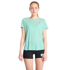 Koszulka damska Saysky Reactive Flow. Zielone bluzki sportowe damskie SAYSKY, m, z materiału, bez kołnierzyka, bez ramiączek. Za 265.60 zł.