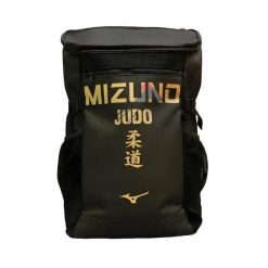 Plecak Mizuno Fuji. Czarne plecaki damskie Mizuno, bez wzorów, z materiału. Za 611.50 zł.