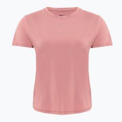 Koszulka damska Nike One Classic Dri-Fit. Czerwone bluzki damskie Nike, xs, bez wzorów, bez ramiączek. Za 139.99 zł.
