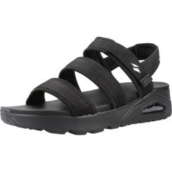 Sandały SKECHERS 120017S Czarny. Czarne obuwie trekkingowe damskie Skechers. Za 175.99 zł.