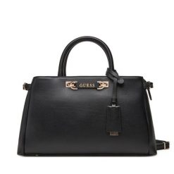 Torebka Guess. Czarne torebki klasyczne damskie Guess, z aplikacjami, bez dodatków. Za 409.99 zł.