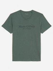 Marc O´Polo Bodywear Koszulka w kolorze zielonym rozmiar: M. Brązowe koszulki polo męskie m, bez wzorów, z bawełny, bez ramiączek. Za 79.40 zł.