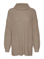 Vero Moda Golf w kolorze beżowym rozmiar: XS. Brązowe golfy damskie Vero Moda, xs, bez wzorów, bez ramiączek. Za 96.95 zł.