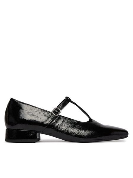 Vagabond Shoemakers Półbuty Debbie 6118-360-20 Czarny. Czarne półbuty damskie Vagabond Shoemakers, bez wzorów, ze skóry, bez obcasa, na płaskiej podeszwie. Za 390.99 zł.