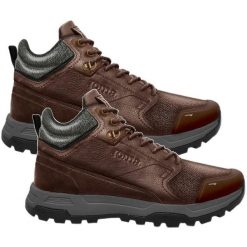 Buty turystyczne męskie Joma TK.AJOFRIN MEN trekkingowe wysokie. Brązowe buty trekkingowe męskie Joma, na zimę, bez zapięcia. Za 179.99 zł.