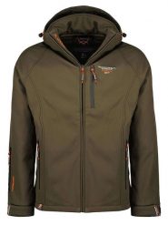Geographical Norway Kurtka softshellowa "Taboo" w kolorze khaki rozmiar: 3XL. Brązowe kurtki outdoor męskie Geographical Norway, xl, bez wzorów, bez kaptura. Za 180.06 zł.