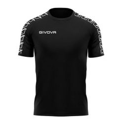 Givova Sport T-shirt Czarny Bawełniany 2XL dla Mężczyzn. Czarne t-shirty męskie Givova, m, bez wzorów, z bawełny, bez kołnierzyka. Za 163.99 zł.