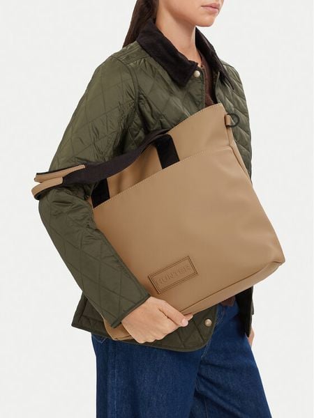 Hunter Torebka CWBEO-HTR-E-002-05 Beżowy. Brązowe torebki klasyczne damskie Hunter, bez wzorów, z syntetyku, bez dodatków. Za 229.99 zł.