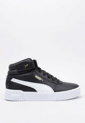 Buty na co dzień damskie PUMA CARINA 2.0 MID wysokie skóra. Buty sportowe na co dzień damskie Puma, bez wzorów, z gumy, trekkingowe. Za 328.00 zł.