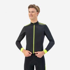 Koszulka rowerowa męska Rogelli Core z długim rękawem. Czarne t-shirty sportowe męskie Rogelli, l, bez ramiączek, rowerowe. Za 248.00 zł.