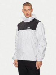 Helly Hansen Kurtka przeciwdeszczowa Vancouver Rain Jacket 53935 Biały Regular Fit. Białe kurtki outdoor męskie Helly Hansen, l, bez wzorów, z syntetyku, bez kaptura. Za 379.99 zł.