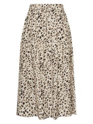 MOSS COPENHAGEN Spódnica w kolorze beżowym rozmiar: XL. Brązowe spódniczki damskie MOSS COPENHAGEN, s, bez wzorów, z wiskozy, klasyczne, maxi. Za 175.67 zł.