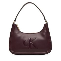 Torebka Calvin Klein. Czerwone torebki klasyczne damskie CALVIN KLEIN, bez wzorów, bez dodatków. Za 279.99 zł.