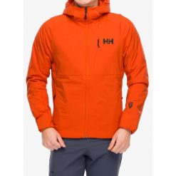 Kurtka ocieplana męska Helly Hansen Odin Stretch Hood Insulated 2.0. Brązowe kurtki męskie Helly Hansen, m, bez wzorów, sportowe, bez kaptura. Za 858.99 zł.