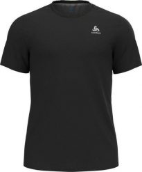 Koszulka męska Odlo F-DRY. Czarne t-shirty sportowe męskie Odlo, na lato, l, z materiału, bez ramiączek, trekkingowe. Za 239.99 zł.