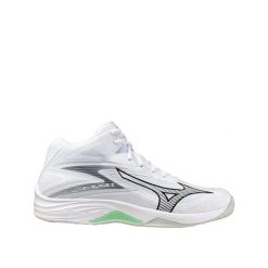 Buty sportowe Mizuno Thunder Blade Z MID Białe. Białe buty sportowe na co dzień damskie Mizuno, bez wzorów, do siatkówki. Za 390.55 zł.