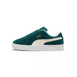 Buty sportowe męskie Puma Suede Xl Ocean. Zielone buty sportowe na co dzień męskie Puma, z materiału, bez zapięcia, trekkingowe, Puma Suede. Za 355.85 zł.