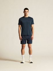 Craft Koszulka sportowa "Collective" w kolorze granatowym rozmiar: S. Niebieskie t-shirty sportowe męskie Craft, s, z materiału, bez ramiączek, outdoorowe. Za 67.09 zł.