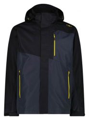 Cmp Kurtka funkcyjna 3w1 w kolorze czarnym rozmiar: 56. Czarne kurtki outdoor męskie CMP, m, bez wzorów, z tkaniny, bez kaptura. Za 293.95 zł.