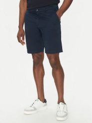 Hechter Paris Szorty materiałowe 26664 151365 Granatowy Regular Fit. Niebieskie szorty męskie Hechter Paris, bez wzorów, z bawełny. Za 219.99 zł.