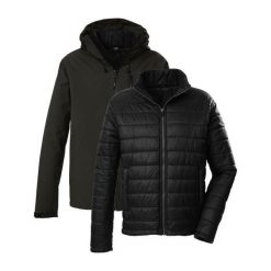 Kombinezon parka i puchówka Killtec KOW 95. Brązowe parki męskie KILLTEC, na jesień, bez wzorów, z puchu. Za 677.50 zł.