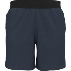 Spodenki krótkie męskie Under Armour Peak Woven Shorts. Szare szorty męskie Under Armour, bez kołnierzyka. Za 139.99 zł.
