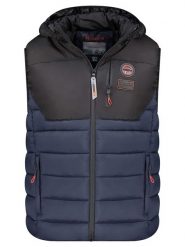 Geographical Norway Kamizelka "Vatilo" w kolorze granatowo-czarnym rozmiar: S. Niebieskie kamizelki męskie Geographical Norway, s. Za 114.17 zł.