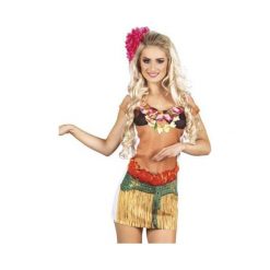 Koszulka Hawajska Damska - M przebranie dla dorosłych. T-shirty damskie Aster, m, bez wzorów, bez kołnierzyka. Za 155.10 zł.