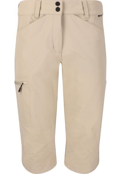 Spodenki trekkingowe damskie Whistler Shannie. Brązowe szorty damskie WHISTLER, bez wzorów, z elastanu. Za 338.90 zł.