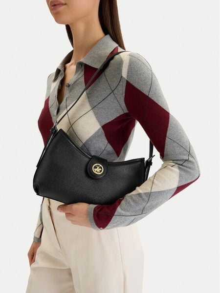 Beverly Hills Polo Club Torebka CEO-BHPC-L-015-09 Czarny. Czarne torebki klasyczne damskie Beverly Hills Polo Club, bez wzorów, z materiału, bez dodatków. Za 229.99 zł.