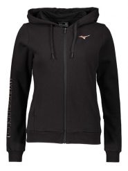 Mizuno Bluza "Mizuno" w kolorze czarnym rozmiar: L. Czarne bluzy z kapturem damskie Mizuno, l. Za 163.95 zł.