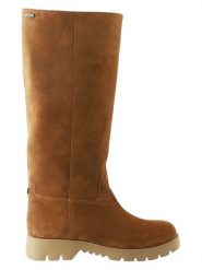 Högl Skórzane kozaki "Cassidy" w kolorze jasnobrązowym rozmiar: 37. Brązowe kozaki damskie HÖGL, bez obcasa. Za 674.44 zł.