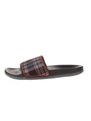 Adidas Klapki "Comfort" w kolorze czarnym rozmiar: 40,5. Czarne klapki damskie Adidas, bez wzorów, bez obcasa. Za 105.95 zł.