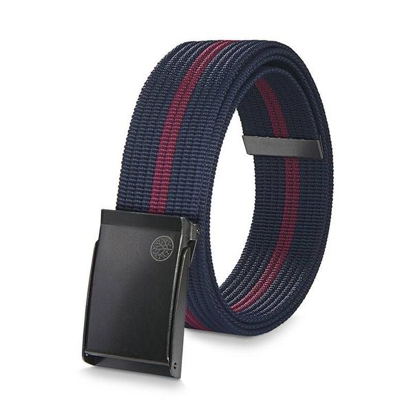 Pasek parciany BETLEWSKI PRC-17_GR-0 XL granatowy. Niebieskie paski męskie Betlewski, bez wzorów, z materiału. Za 34.99 zł.