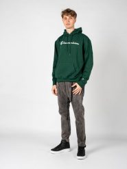 Champion Bluza "Hoodie" | HBGF89HY07718 | Mężczyzna | Zielony. Zielone bluzy bez kaptura męskie CHAMPION, l, z bawełny. W wyprzedaży za 159.00 zł.