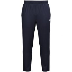 Tkane spodnie treningowe Jako One. Niebieskie spodnie sportowe męskie Jako, z materiału. Za 304.50 zł.