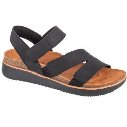 Sandały damskie, Lifted Comfort. Czarne obuwie trekkingowe damskie Skechers. Za 229.99 zł.