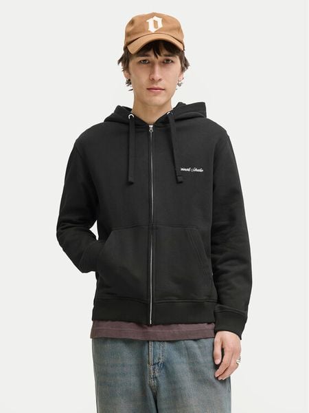 Jack & Jones Bluza Norrebro Emb 12282901 Czarny Regular Fit. Czarne bluzy bez kaptura męskie Jack & Jones, m, z bawełny. Za 219.99 zł.