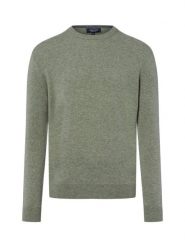 Andrew James sweter Mężczyźni Kaszmir zielony, S. Zielone swetry męskie Andrew James, m, bez wzorów, z kaszmiru, bez kołnierzyka. Za 429.95 zł.