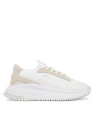 BOSS Sneakersy J53173 S Biały. Białe trampki i tenisówki chłopięce Boss, bez wzorów, z materiału, bez zapięcia. Za 434.99 zł.