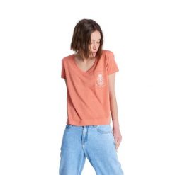 Koszulka z krótkim rękawem dla Kobiety LAGUNA GREEN Różowy. Czerwone bluzki sportowe damskie Roxy, m, bez wzorów, z poliesteru, bez ramiączek. Za 109.99 zł.