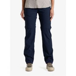 Spodnie turystyczne damskie Craghoppers NosiLife Pro Convertible Trouser III. Niebieskie spodnie dresowe damskie CRAGHOPPERS, na lato, m, bez wzorów. Za 429.99 zł.