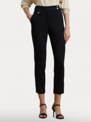 LAUREN RALPH LAUREN Spodnie materiałowe 200980023001 Czarny Straight Fit. Czarne spodnie materiałowe damskie Lauren Ralph Lauren, bez wzorów, z materiału. Za 739.99 zł.